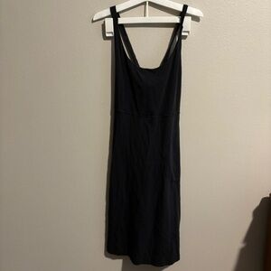Sherpa Black Sleeveless Athletic  Dress Size L
